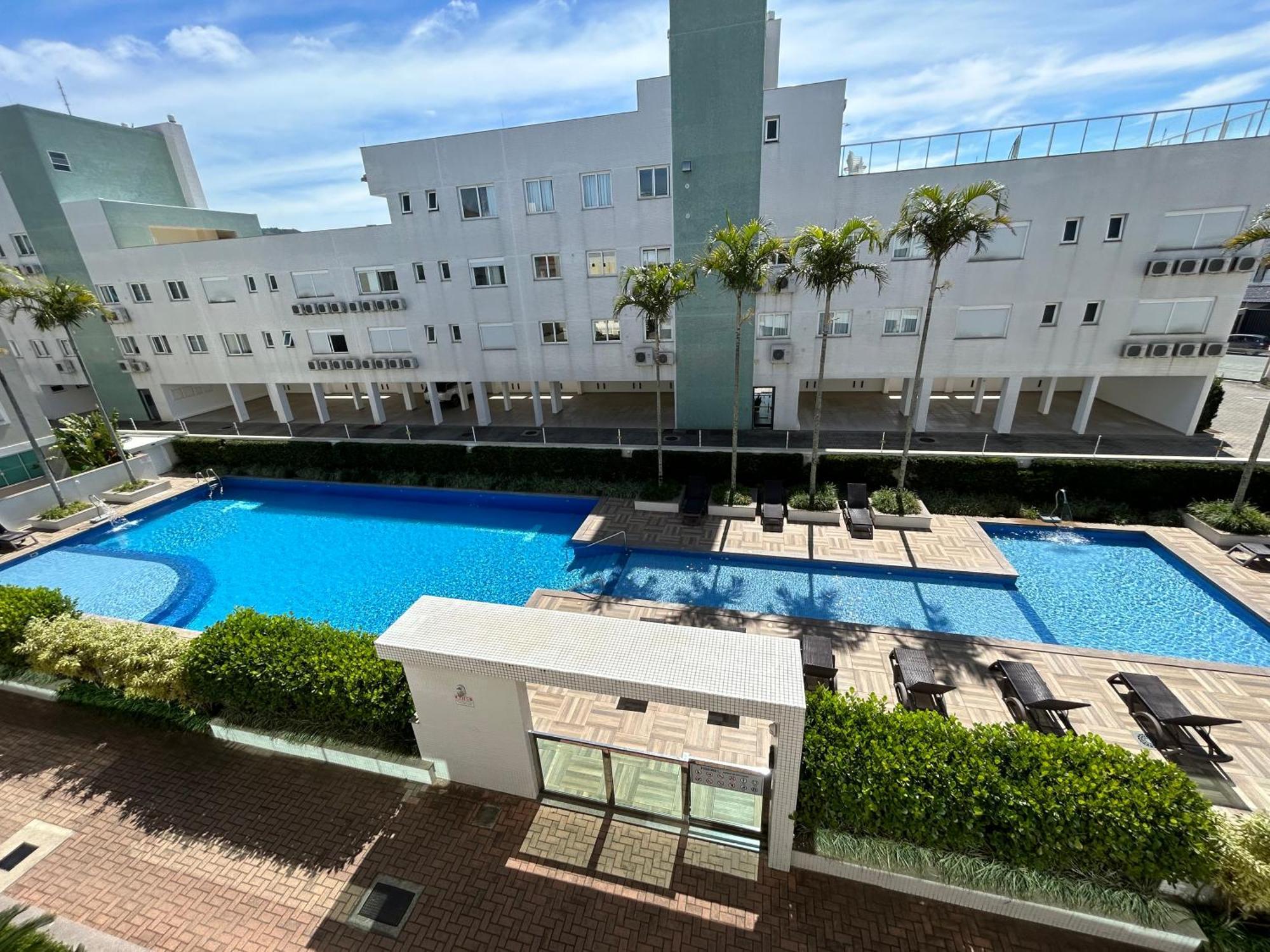 Apartmán Apartamento De Frente Para Piscina, Com Vista Para O Mar Florianópolis Exteriér fotografie