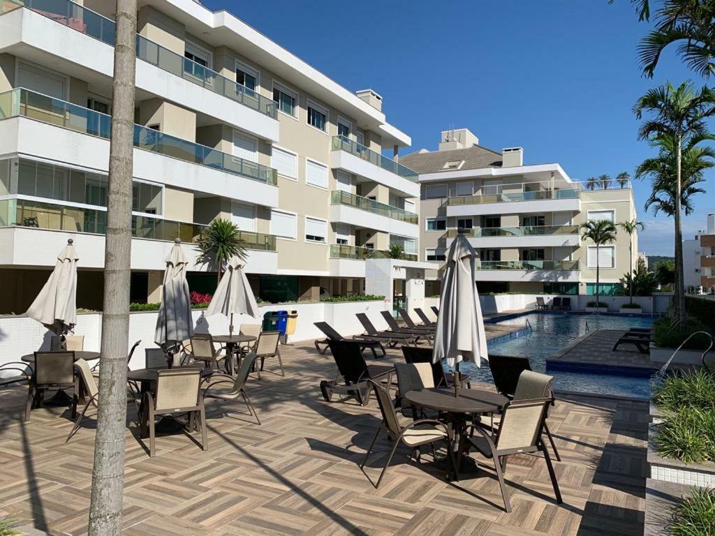 Apartmán Apartamento De Frente Para Piscina, Com Vista Para O Mar Florianópolis Exteriér fotografie